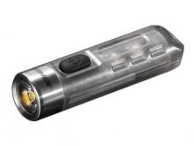 JETBeam Mini One SE Keychain USB-C Rechargeable LED Flashlight- 500 Lumens - CREE XP-G3 - Includes Built-In Li-ion Battery Pack