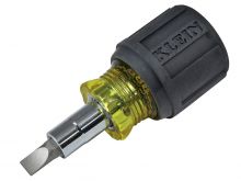 Klein Tools 6-in-1 Multi-Bit Screwdriver and Nut Driver - Stubby (32561)