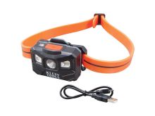 Klein Tools Rechargeable Headlamp - 400 Lumens - Uses Built-In Li-ion Battery Pack