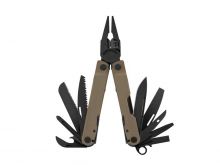 Leatherman Rebar Multi-Tool - Black or Stainless Steel Finish  - with Nylon, MOLLE or Leather Sheath - Box Packaging