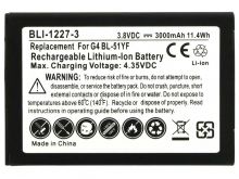 Empire BLI-1227-3 3000mAh 3.8V Lithium Ion (Li-ion) LG G4 Battery Replacement