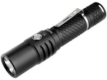 MecArmy MOT10 USB Rechargeable Pocket Powerbank Flashlight - CREE XPL-HI V3 LED - 1000 Lumens - Uses 1 x 2600mAh 18650, 2 x 16340, 2 x 18350, or 2 x CR123A
