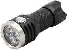 MecArmy PT16 Ultra Bright Rechargeable Flashlight - 3 x CREE XP-G2 LEDs - 1100 Lumens - Includes 1 x 16340 - Aluminum