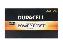 Duracell Coppertop Power Boost MN1500 (24PK) AA 1.5V Alkaline Button Top Batteries (MN1500BKD) - Box of 24