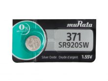 Murata SR920SW 371 44mAh 1.55V Silver Oxide Watch Battery - 1 Piece Tear Strip