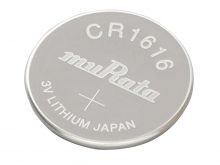 Murata CR1616 60mAh 3V Lithium (LiMnO2) Coin Cell Watch Battery - Bulk