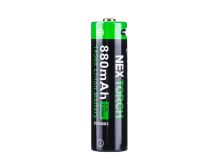 Nextorch 14500 880mAh 3.6V Lithium Ion (Li-ion) Button Top Battery with USB-C Charging Port