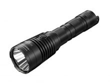 Nitecore MH25-V2 Dual Fuel Long Range USB-C Rechargeable LED Flashlight - 1300 Lumens - Includes 1 x 21700