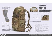 Nitecore MP30 Modular Backpack - 30 L Capacity