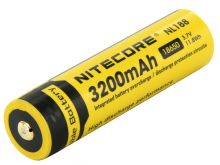 Nitecore NL1832 18650 3200mAh 3.7V Protected Lithium Ion (Li-ion) Button Top Battery - Blister Pack