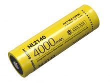 Nitecore NL2140 21700 4000mAh 3.6V 10A Protected Lithium Ion (Li-ion) Button Top Battery