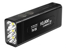Nitecore TM10K Tiny Monster USB-C Rechargeable LED Flashlight - 6 x CREE XHP35 HD - 10000 Lumens - Includes Built-In 4800mAh 3.7V Li-Ion Battery Pack