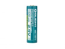 Olight ORBC-145C14 2.4V 1420mAh Protected Lithium Ion (Li-ion) Button Top Battery with Built-in USB Charging Port - Retail Card