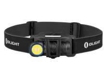Olight Perun 2 Mini Rechargeable LED Headlamp - 1100 Lumens - in Black, Orange, Lime Green, and Blue