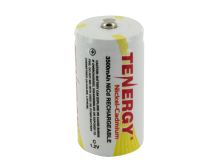 Tenergy 20400 C-cell 3500mAh 1.2V Nickel Cadmium (NiCd) Button Top Battery - Bulk