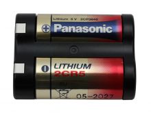 Panasonic 2CR5 5MPA/B 1400mAh 6V Lithium (LiMNO2) Photo Battery - Bulk