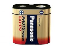 Panasonic CR-P2 1400mAh 6V Lithium (LiMNO2) Photo Battery - Bulk
