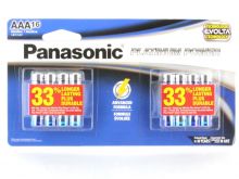 Panasonic Platinum Power AAA Alkaline Batteries - Package Shot