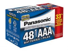 Panasonic Platinum Power AAA Batteries - 48 Count Box