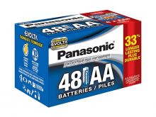 Panasonic Platinum Power AA Batteries - 48 Count Box