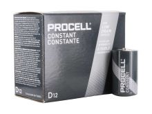 Duracell Procell PC1300 (12PK) D-cell 1.5V Alkaline Button Top Batteries (PC1300BKD) - Contractor Pack of 12