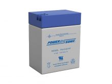 Power-Sonic AGM General Purpose PS-6120 13Ah 6V Rechargeable Sealed Lead Acid (SLA) Battery - FP Terminal