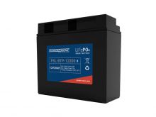 Power-Sonic PSL-BTP-12200 Blue Tooth Enabled 20AH 12.8V Rechargeable Lithium Iron Phosphate (LiFePO4) Battery - M6 Terminals