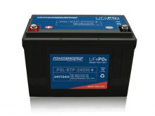 Power-Sonic PSL-BTP-24500 Blue Tooth Enabled 50AH 25.6V Rechargeable Lithium Iron Phosphate (LiFePO4) Battery - M8 Terminals