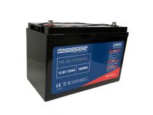 Power-Sonic PSL-SC-121250-G31 125AH 12.8V Group 31 Rechargeable Deep Cycle Lithium Iron Phosphate (LiFePO4) Battery - M8 Terminals