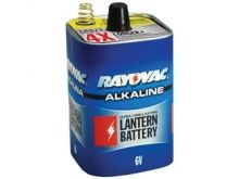 Rayovac 808 F Cell 6V Alkaline Lantern Battery with Spring Terminals - Bulk (808C)