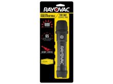 Rayovac Industrial Virtually Indestructible LED Flashlight - 600 Lumens - Includes 6 x Aas (DIY6AA-BXTB)