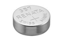 Renata 357 MP (76A) 160mAh 1.55V Silver Oxide Coin Cell Battery - 1 Piece Tear Strip, Sold Individually