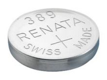 Renata 389 MP 80mAh 1.55V Silver Oxide Coin Cell Battery - 1 Piece Tear Strip, Sold Individually