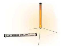 Cyalume 10-inch ChemLight Standing Light Baton - Case of 6 - Individually Foiled - Yellow or Orange