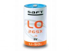 Saft LO26SX 3.0V 7.75Ah Primary Lithium-Sulfur Dioxide Battery (LiSO2) - D Size Spiral Cell