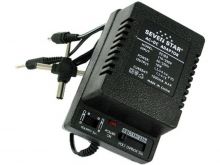 Seven Star SS105  100-240V AC input, 1.5-12V  1000 mAh DC output