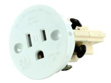 Sillites SCR Tamper-Resistant Self-Contained Receptacle Outlet, 15 Amp 120 Volt, White (SCRW), Brown (SCRBR), or Black (SCRMB)