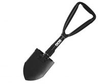 SOG Entrenching Tool / Shovel - Black Powder Coated Finish - Black Folding Handle - Nylon Sheath - Boxed (F08-N)