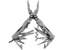 SOG PowerLitre Multi-Tool - Stainless Steel - Stonewash or Black Finish - 17 Total Tools - Blister Pack (PL1001-CP, PL1002-CP)