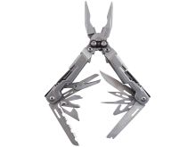 SOG PowerPint Multi-Tool - Stainless Steel - Black or Stonewash Finish - 18 Total Tools - Blister Pack (PP1001-CP)