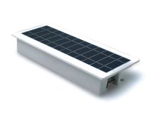 STKR EZ Solar Home Security Gutter Mounted LED Floodlight - 600 Lumens - Uses Built-in 2000mAh Li-ion Battery Pack