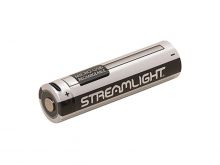 Streamlight 22102 SL-B26 USB 18650 2-Pack 2600mAh 3.7V Protected Lithium Ion (Li-Ion) Button Top Battery With Built-In USB Charger - 2-pack