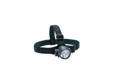 Streamlight Trident Multi-Purpose Headlamp with Optional Rubber Hard Hat Strap - 1 x C4, 2 x 5mm White and 1 x 5mm Green LEDs - 80 Lumens - Includes 3 x AAAs (61051)