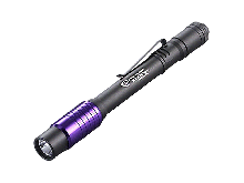 Streamlight Stylus Pro UV Rechargeable Penlight with USB Charging Cord, Nylon Holster & Choice of Accessories - 400nm Ultraviolet LED - Includes Li-ion Battery Pack