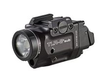Streamlight TLR-8 Sub LED Weapon Light with Red or Green Laser - 500 Lumens - Glock, Sig Sauer, 1913, SA Hellcat Rail Compatibility - Includes 1 x CR123A