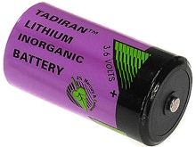 Tadiran XOL TL-4920 C-cell 8500mAh 3.6V Lithium Thionyl Chloride (Li-SOCI2) Button Top Batteries - Tray of 30