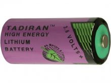Tadiran XOL TL-4955 2/3 AA 1650mAh 3.6V Lithium Thionyl Chloride (Li-SOCI2) Button Top Batteries - Tray of 90