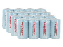 Tenergy 10100 D-cell (16PK) 10000mAh 1.2V Nickel Metal Hydride (NiMH) Button Top Batteries - Pack of 16