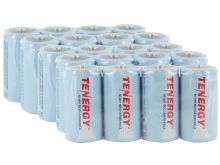 Tenergy 10200 C-cell (20PK) 5000mAh 1.2V Nickel Metal Hydride (NiMH) Button Top Batteries - 20-Pack