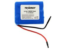 Tenergy 31016 Lithium Li-Ion 18650 11.1V 4400mAh Battery Pack